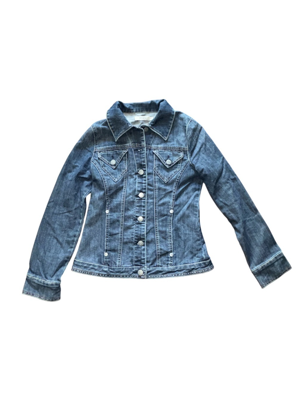 Ricki's Blue Denim Button-Front Jacket Size Small